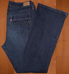 Womens Jeans ♥ Levis Levis ♥ 515 Studded Pkt Boot Cut ♥Size 8 S 
