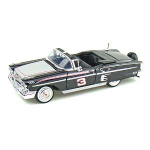  1958 Chevy Impala 1/24 #3 Black/Silver: Toys & Games