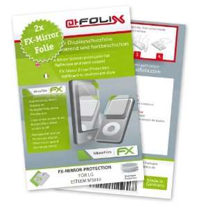 atFoliX FX Mirror Stylish screen protector for LG Esteem MS910 / MS 