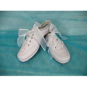  Backless Wedding Sneakers Decorated with Pearls and 