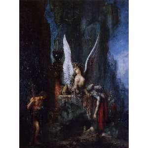   , painting name Oedipus Wanderer, by Moreau Gustave