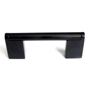   Flat Black Princetonian Cabinet Bar Pull M1054: Home Improvement