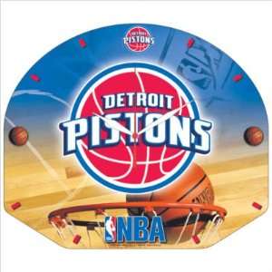    Detroit Pistons High Definition Plaque Clock