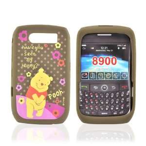    Disney Blackberry Curve 8900 Silicone Case Winnie Pooh Electronics