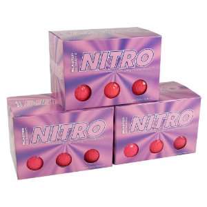   Nitro Golf  Ladies Blaster Pink Golf Balls 1 Dozen