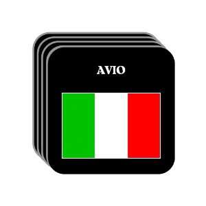 Italy   AVIO Set of 4 Mini Mousepad Coasters