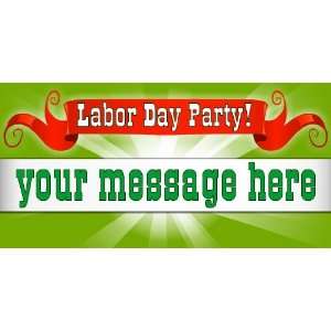  3x6 Vinyl Banner   Labor Day Party: Everything Else