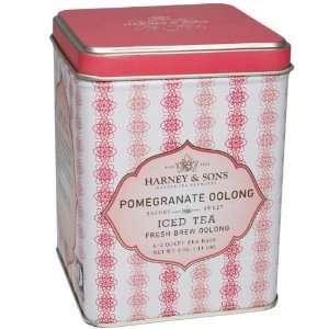 Harney and Sons Pomegranate Oolong Iced Tea, 6 2 quart pouches:  