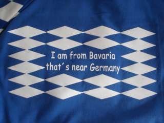 am from Bavaria Shirt, Bayern Shirt Fasching Ballermann + Schal 