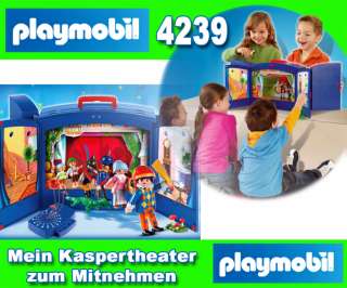 NEU Playmobil 4239 Mein Kasperletheater zum Mitnehmen  