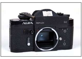   Alpa reflex 9D + Kern Macro Switar 50mm f/1.8 w/case Full black paint