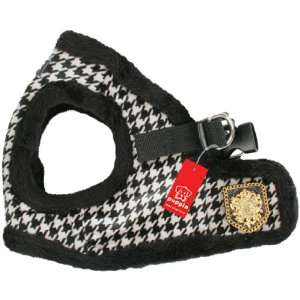  Puppia Authentic Downtown Harness B, Large, Black Pet 