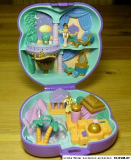 Polly Pocket Mini Disney ♥ Aladdin Reliefdose ♥ 2 Figuren 