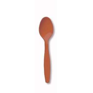  Terra Cotta Plastic Spoons   288 Count 
