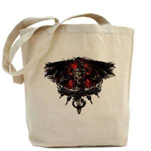  Tote Bag Dragon Sword with Skulls and Chains Everything 