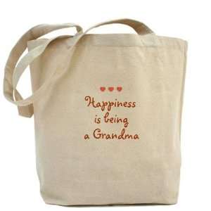  Happiness is being a Grandma Humor Tote Bag by  
