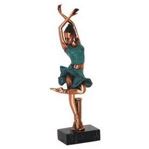  12.5 Ballet Girl with Fancy Skirt Statue