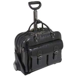   Ladies Detachable Wheeled Laptop Case Siamod Rolling Briefcases