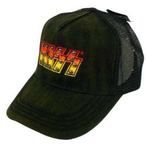   ROCK & ROLL SNAPBACK TRUCKER MESH VINTAGE HAT CAP: Sports & Outdoors