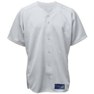 Mizuno Boys Full Button Mesh Sleeveless Baseball Jersey  