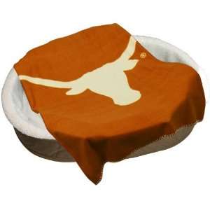   : Texas Longhorns Burnt Orange Fleece Pet Blanket: Sports & Outdoors