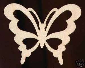 Butterfly 3 1/2 Unfinished Wood Cutout #381 3.5  