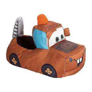 DISNEY CARS Toddler Boys MATER Socktop SLIPPERS 5 6 7 8 9 10 ~ BRAND 