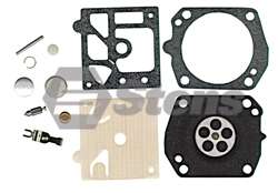 Carb Kit for Jonsered 2051, 2054 Turbo for Walbro HDA Carb  