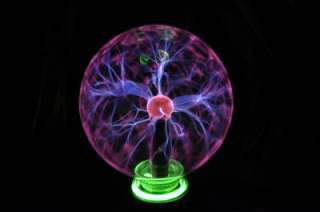 New! 8 Large Plasma Ball Lightning Sphere Lamp   Watch Video on 