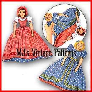 Vintage Upside Down Doll Pattern ~ Plus Doll w/ Legs  