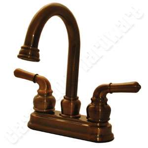 Siena Bathroom Sink Faucet Brushed Bronze  