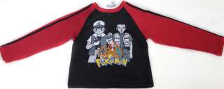 New Throwback 90s Pokemon Charizard & Ash Crew Neck Sweatshirt Youth 