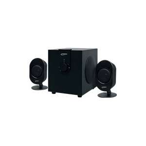   SW 300 2.1 Lautsprechersystem mit Holz Woofer und Bass Reflexsystem