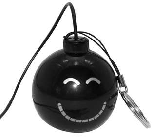   Keychain Bomb Shaped Rechargeable Speaker for iPhone/iPod/Phones/