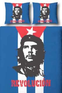 Bettwäsche Baumwolle Che Guevara Bettgarnitur Kuba Cuba 135x200 Bett 