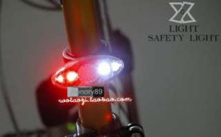 NEW 4 LED Cycling BICYCLE bike safety LIGHT Waterproof  