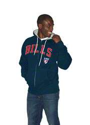 Buffalo Bills Step One Full Zip Hooded Sweatshirt 