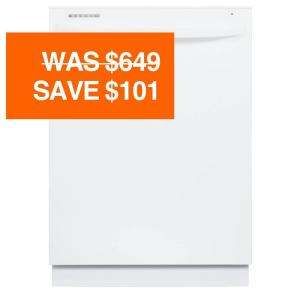 GE Adora Built In Tall Tub Dishwasher in White GHDT108VWW at The Home 