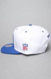 Mitchell & Ness The NFL Snapback Hat in White Blue  Karmaloop 