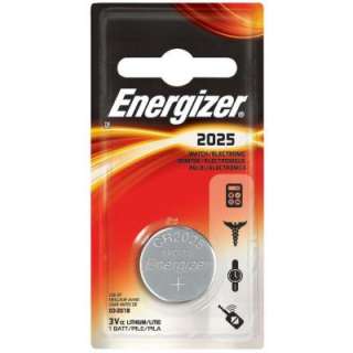 Energizer CR2025 3 Volt Lithium Battery ECR2025BP 