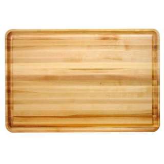   in. x 30 in. Professional Style Reversible Cutting Board with Groove