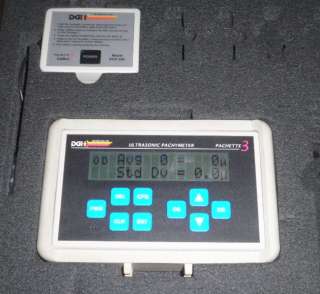 DGH 555 Pachette 3/Pachette3 Portable Ultrasonic Pachymeter  