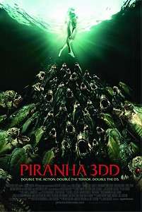 Movie Poster   Piranha 3DD, Danielle Panabaker, 12 x 8  