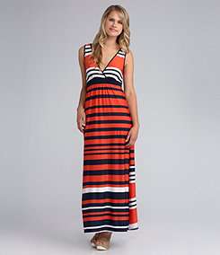 Catch My i Striped Surplus Maxi Dress $34.00