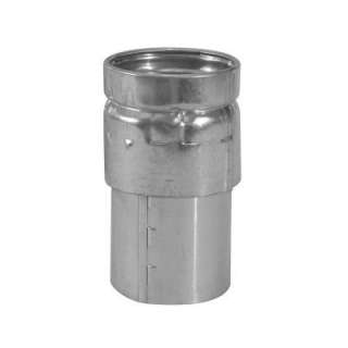 in. Steel Draft Hood Gas Vent Connector 103240 