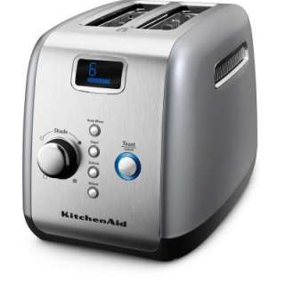 KitchenAid 2 Slice Toaster in Contour Silver KMT223CU at The Home 