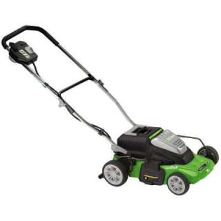   in. Rechargeable Cordless Electric Lawn Mower 60214 