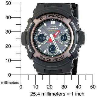 Casio Mens AWG101 1A G Shock Multi Band Solar Atomic Analog Watch NEW 