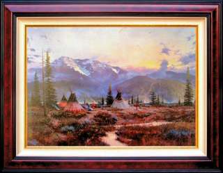 Thomas Kinkade Yosemite Days of Peace A/P Canvas #1/198  