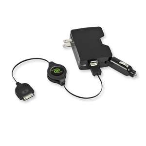 Emerge ETIPADCHG41 iPad Retractable Charger   Charge & Sync at 